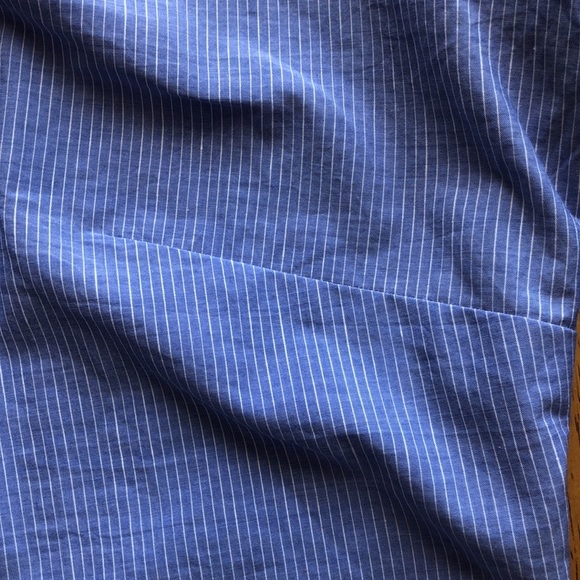 NMT FACONNABLE LADIES BLUE DRESS SHIRT EUR44 US12 DESIGNED IN FRANCE - Picture 7 of 14